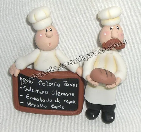 iman cocineros | Artes Ale: pintura country, manualidades ... iman cocineros | Artes Ale: pintura country, manualidades ...