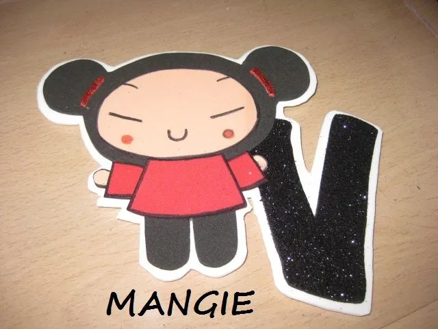 IMÁN DE PUCCA EN GOMA EVA - Artemangie