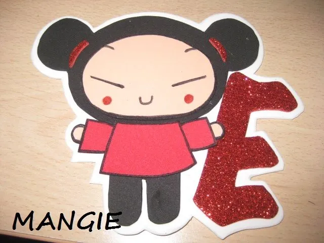 IMÁN DE PUCCA EN GOMA EVA - Artemangie