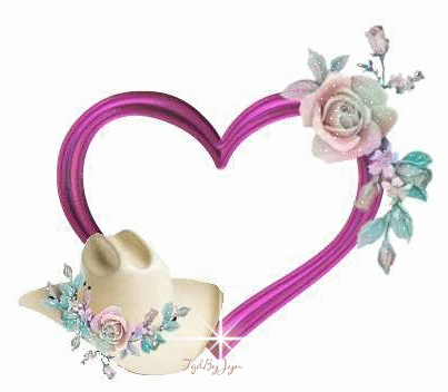 Corazon de flores gif - Imagui