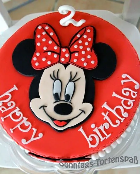 Immer wieder Sonntags: Minnie Maus Torte