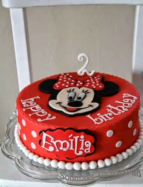 Immer wieder Sonntags: Minnie Maus Torte