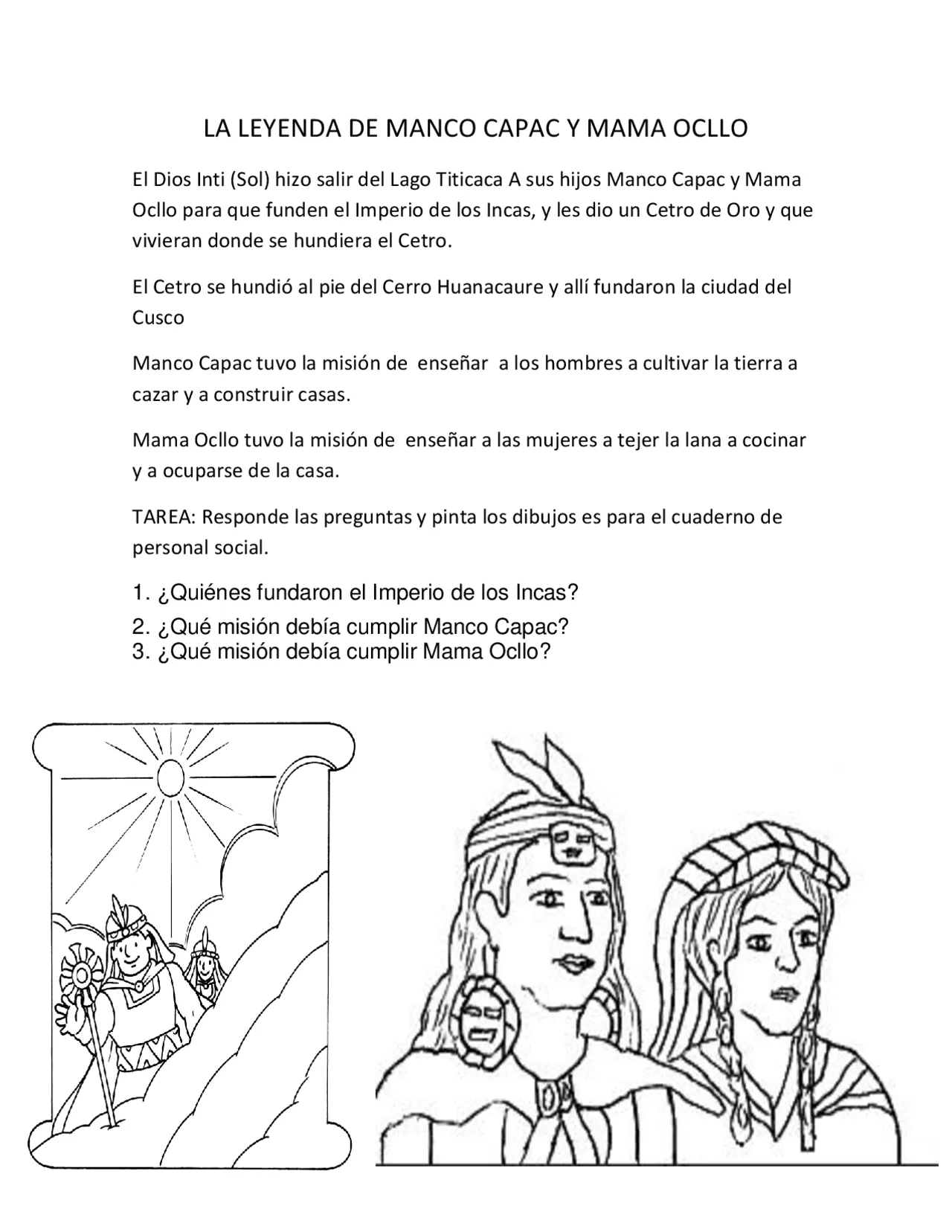 IMPERIO INCA SOS SAS | Apuntes de Historia | Docsity IMPERIO INCA SOS SAS | Apuntes de Historia | Docsity