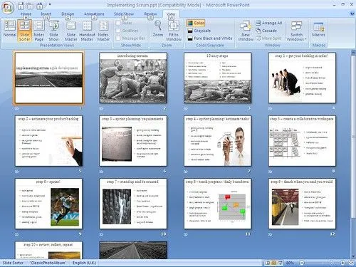 Implementing Scrum (PowerPoint) | All About Agile