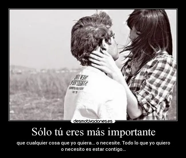 Sólo tú eres más importante | Desmotivaciones Sólo tú eres más importante | Desmotivaciones