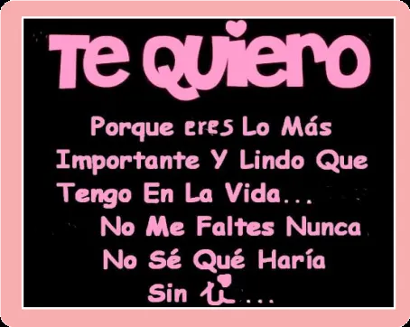 Eres importante en mi vida : Frases de amor, versos de amor ...