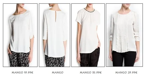 IMPRESCINDIBLE 2: CAMISAS O BLUSAS BLANCAS | El closet de los ... IMPRESCINDIBLE 2: CAMISAS O BLUSAS BLANCAS | El closet de los ...