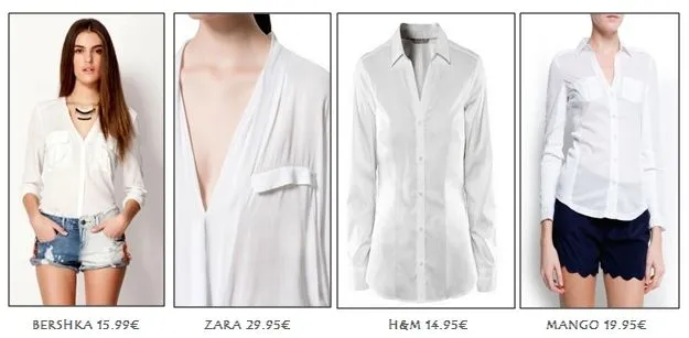 IMPRESCINDIBLE 2: CAMISAS O BLUSAS BLANCAS | El closet de los ...