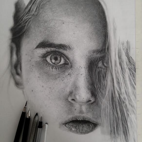 Impresionantes dibujos foto-realistas en grafito por Monica Lee ... Impresionantes dibujos foto-realistas en grafito por Monica Lee ...