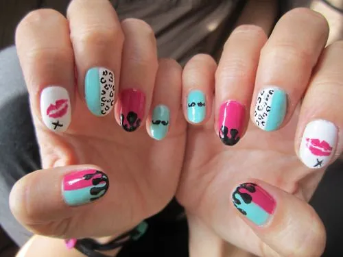 Impresionantes Uñas Pintadas + Tutorial (mega post) parte 2 - Taringa! Impresionantes Uñas Pintadas + Tutorial (mega post) parte 2 - Taringa!
