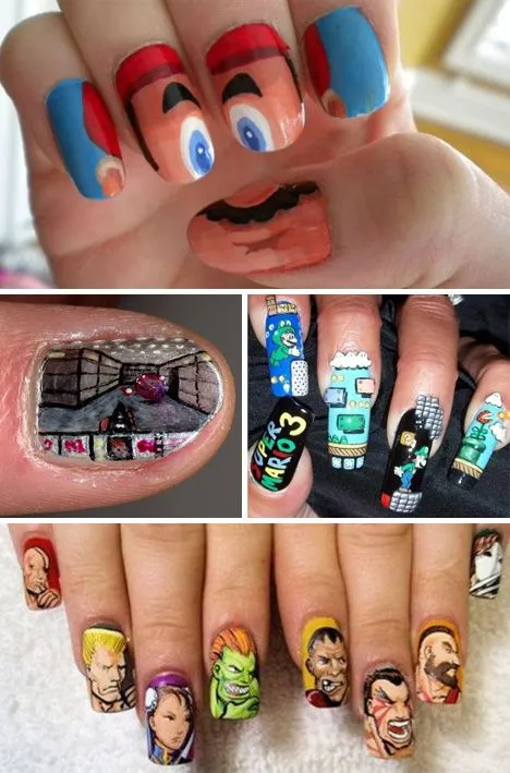 Impresionantes Uñas Pintadas + Tutorial (mega post) parte 1 - Taringa! Impresionantes Uñas Pintadas + Tutorial (mega post) parte 1 - Taringa!