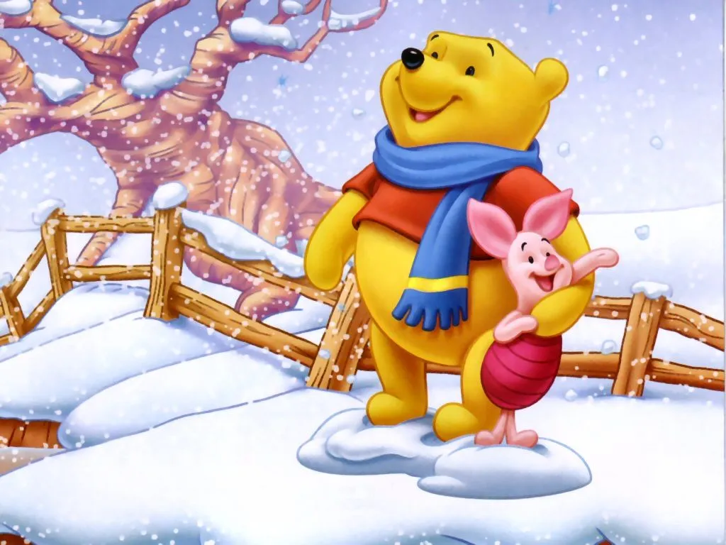 WINNIE THE POOH Y PIGLET FONDOS DE PANTANLLA:WINNIE Y PIGLET EN LA ...