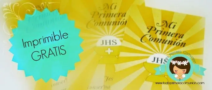 Imprimible Gratis: Recordatorio para Comunión » Todo Primera Comunión Imprimible Gratis: Recordatorio para Comunión » Todo Primera Comunión