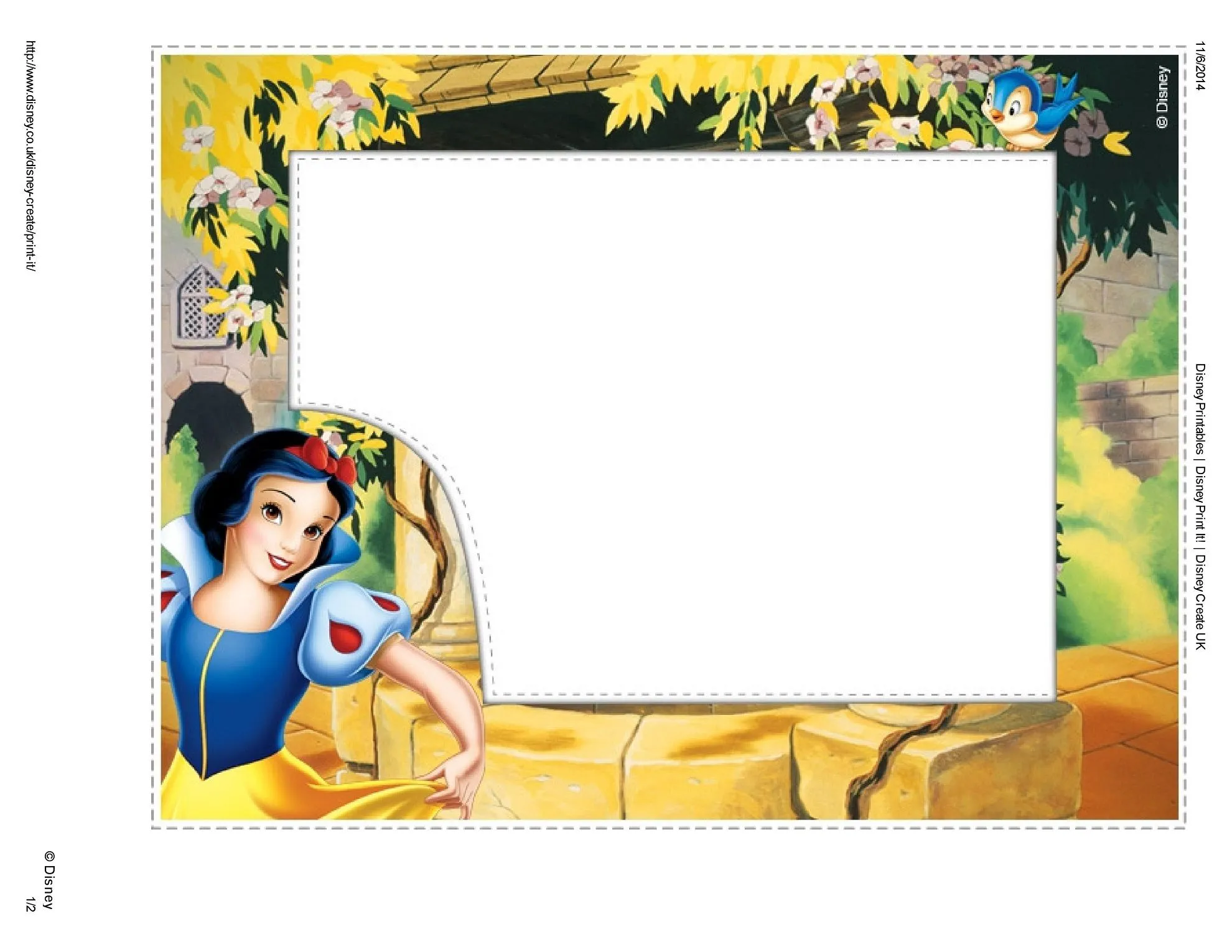 Imprimibles de Blancanieves