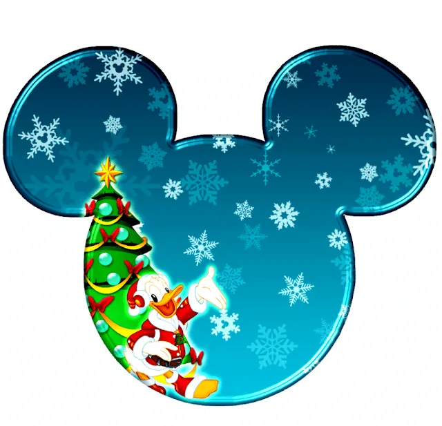 Imprimibles de Disney para Navidad con Donald y Daisy. | Ideas y ...