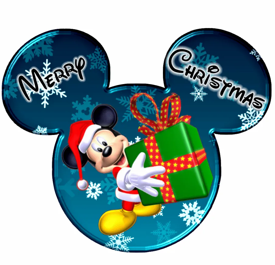 Imprimibles de Disney para Navidad con Mickey y Minnie. - Ideas y material  gratis para fiestas y celebraciones Oh My Fiesta!