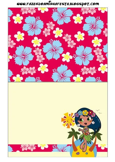 Imprimibles para Fiesta Hawaiana 7. | Ideas y material gratis para ... Imprimibles para Fiesta Hawaiana 7. | Ideas y material gratis para ...