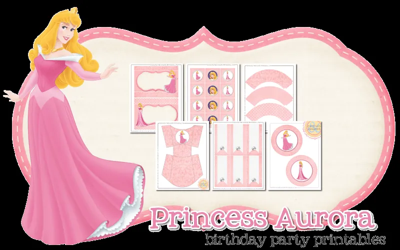 Imprimibles gratis para decorar una fiesta de princesas | Decorar ...