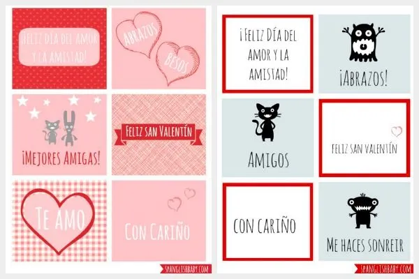 5 imprimibles GRATIS de San Valentín para niños. | Madres Conectadas 5 imprimibles GRATIS de San Valentín para niños. | Madres Conectadas