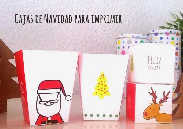 Imprimibles gratuitos para regalos de Navidad | En busca de ...
