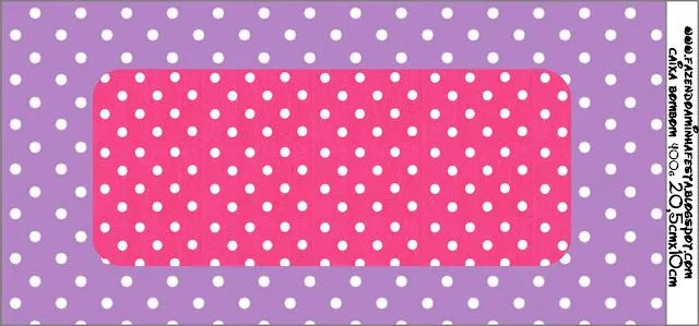 Imprimibles de lunares blancos en fondo rosa y lila 6. | Ideas y ... Imprimibles de lunares blancos en fondo rosa y lila 6. | Ideas y ...