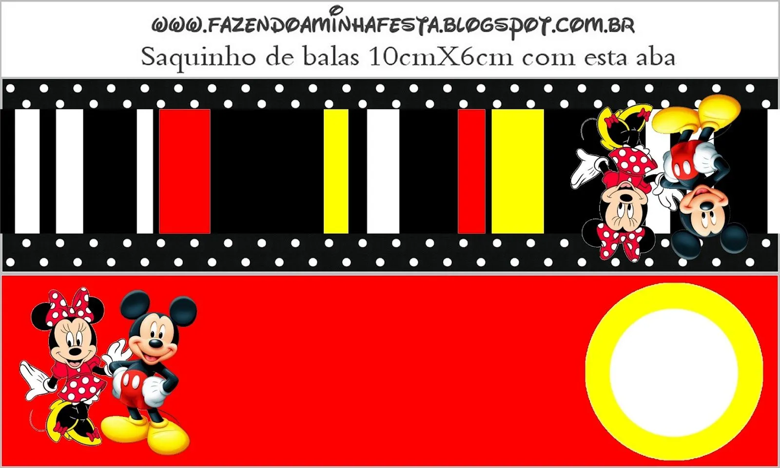 Imprimibles de Minnie y Mickey 4. - Ideas y material gratis para ...