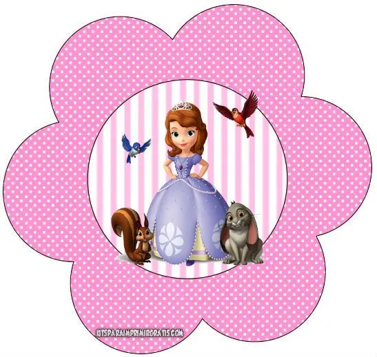 Imprimibles de Princesa Sofia | Kits para imprimir gratis