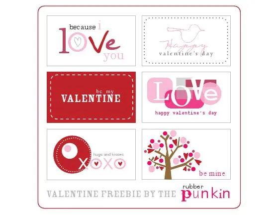 Imprimibles: San Valentín - Paperblog