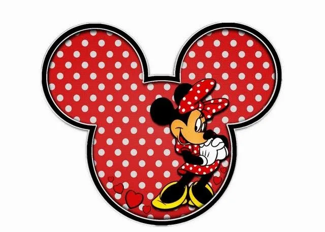 Imprimibles de la silueta de la cabeza de Mickey y Minnie. | Ideas ... Imprimibles de la silueta de la cabeza de Mickey y Minnie. | Ideas ...