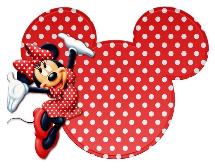 Imprimibles de la silueta de la cabeza de Mickey y Minnie ... Imprimibles de la silueta de la cabeza de Mickey y Minnie ...