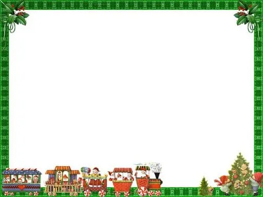 PARA IMPRIMIR: Bordes infantiles verdes