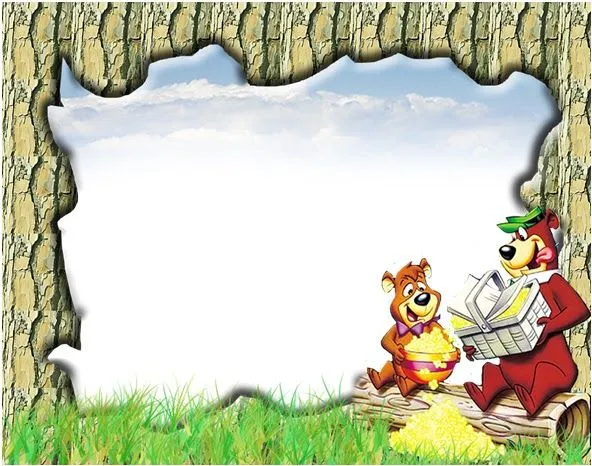 PARA IMPRIMIR: Bordes infantiles verdes