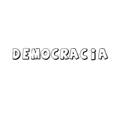 Imprimir: DEMOCRACIA: Dibujos para colorear Imprimir: DEMOCRACIA: Dibujos para colorear