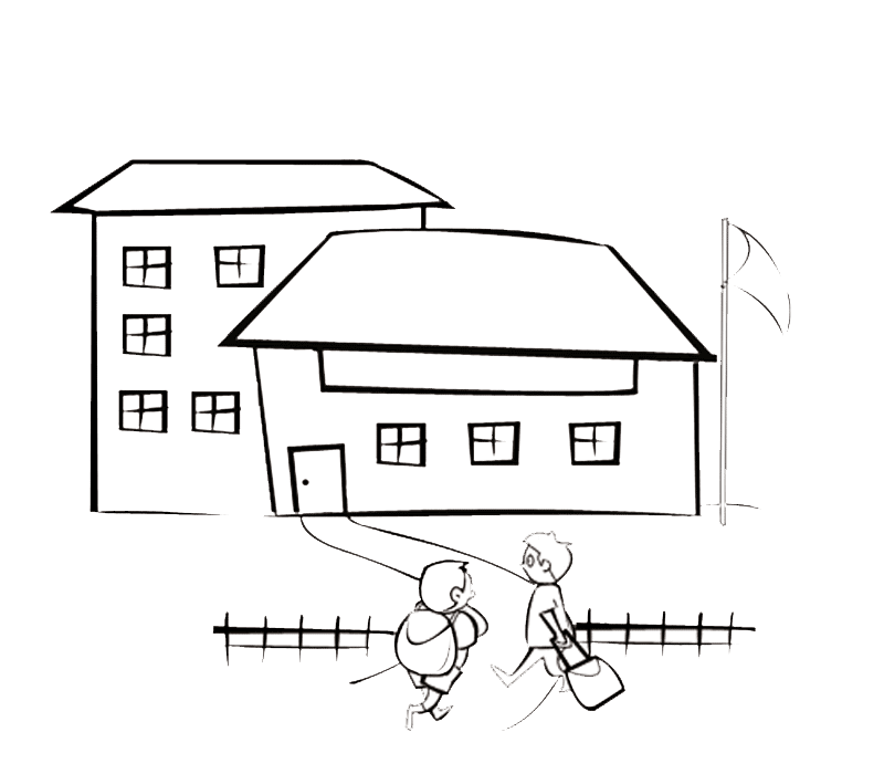 Dibujos De Escuelas Para Pintar