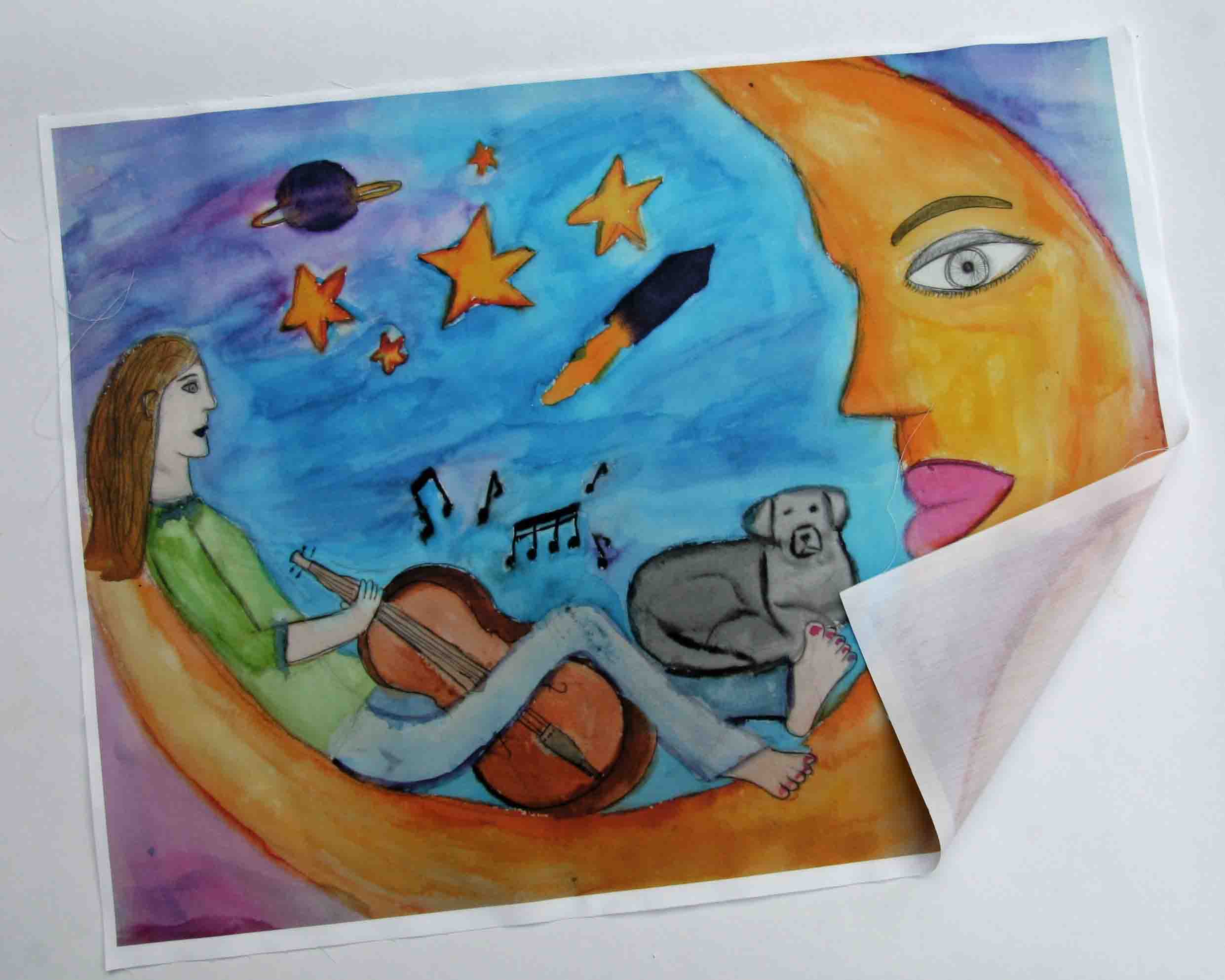 Imprimir dibujos de niño sobre tela para decorar su dormitorio - Fibra  Creativa Modern Quilts & Patchwork
