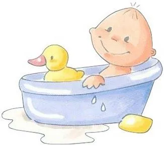 bebe en banera con patito de goma bebes en azul para imprimir bebe con ...