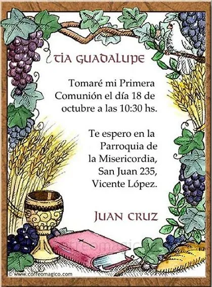 imprimir-invitaciones-comunion ...