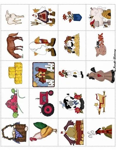 IMPRIMIR JUEGO MEMORIA VISUAL PARA NIÑOS