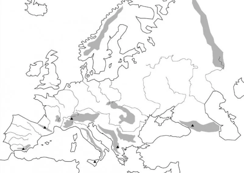 Imprimir Mapa Interactivo: Europa (1 eso - geografía)