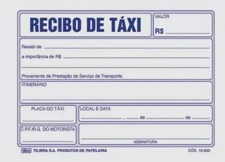 Imprimir Modelos Recibos Corrida Táxi - Recibo Taxista Imprimir Modelos Recibos Corrida Táxi - Recibo Taxista