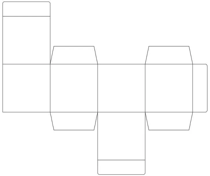 Moldes de cajitas cuadradas para imprimir y armar - Imagui