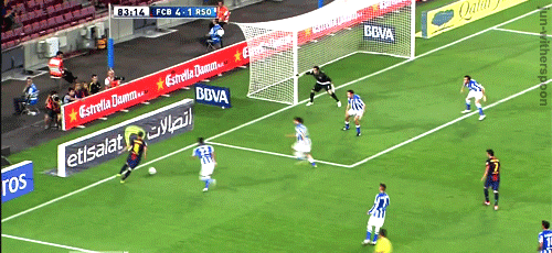 In GIFs: David Villa's comeback goal for Barcelona v Real Sociedad ... In GIFs: David Villa's comeback goal for Barcelona v Real Sociedad ...