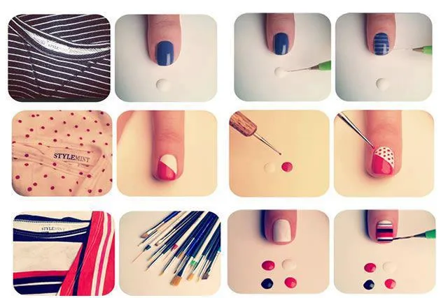 In Moda For Me: Uñas decoradas paso a paso