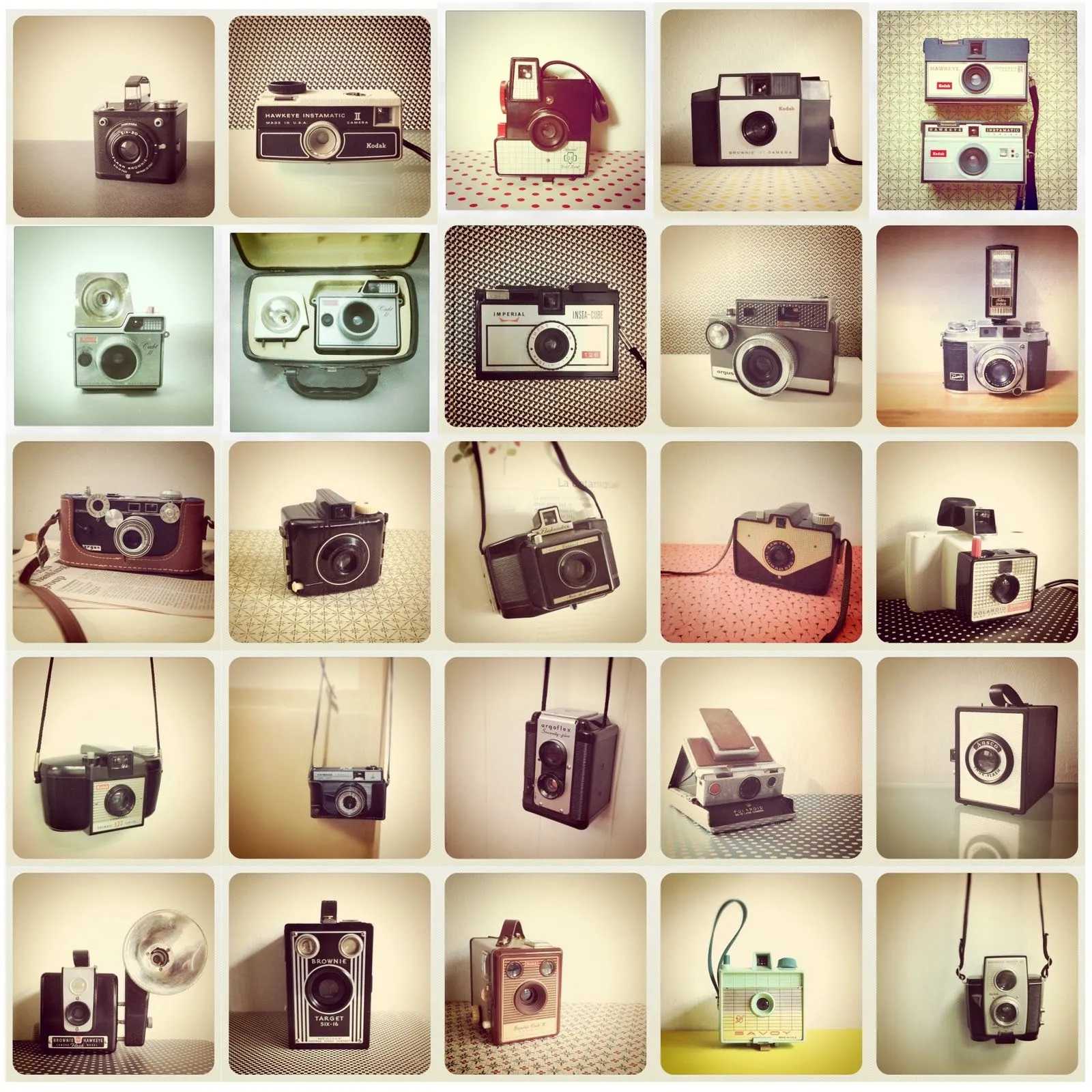 In mY BucKeT.: Vintage Camera Collection by Instapam