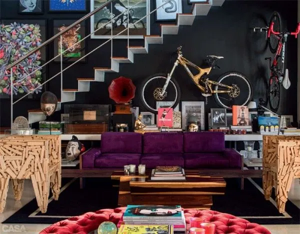 Cómo incluir su bicicleta en la decoración
