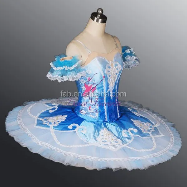 Increíble diseño! Azul profesional tutú de Ballet panqueque W ...