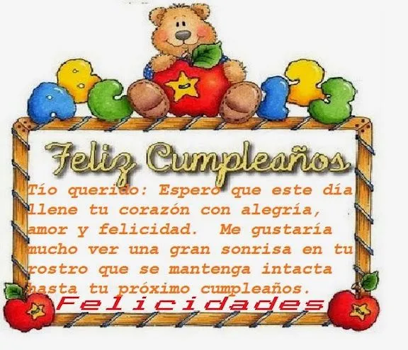 Increible mensajes de cumpleaños para regalar a mi tio ~ Frases de ... Increible mensajes de cumpleaños para regalar a mi tio ~ Frases de ...