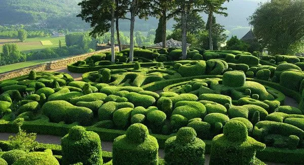 Los increíbles jardines de Marqueyssac - Jardineria Los increíbles jardines de Marqueyssac - Jardineria