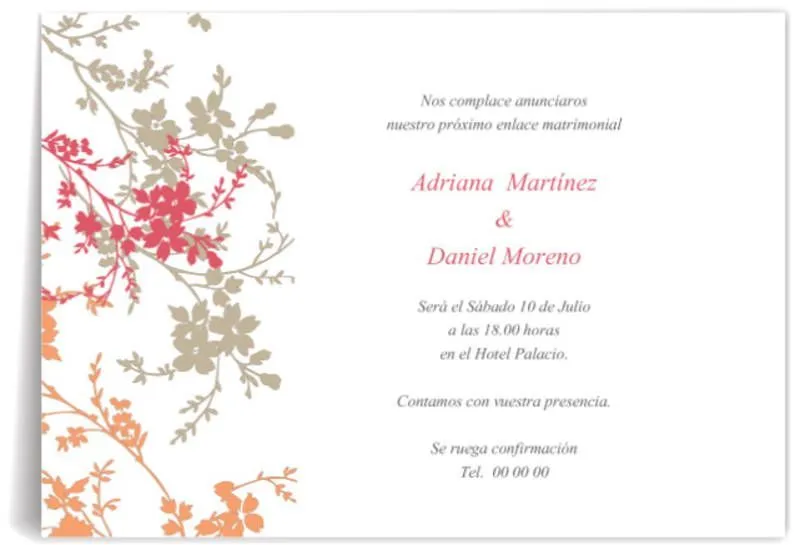 Increibles Tarjetas de Boda para imprimir Gratis.-¡Tips útiles ...