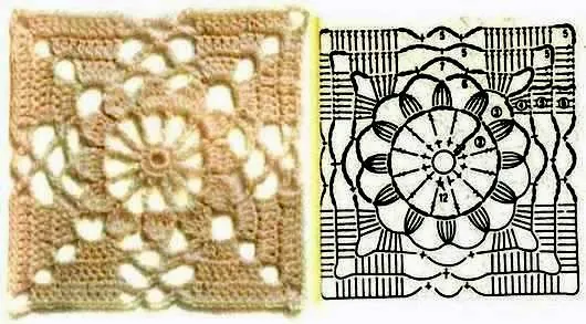 Incursionando en la costura y algo mas...: LINDOS CUADRADOS PARA TEJER